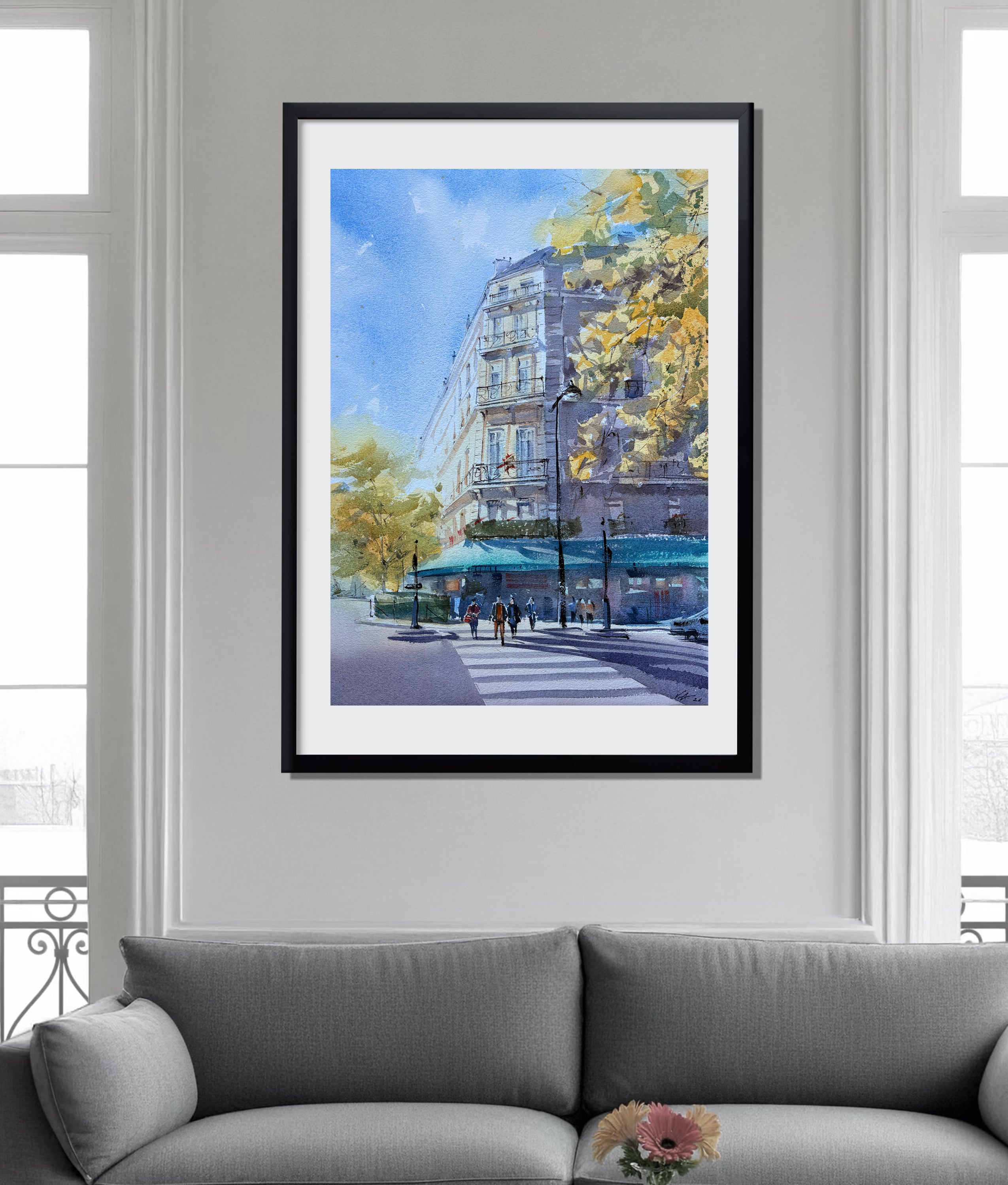 Autumn Stroll, Paris