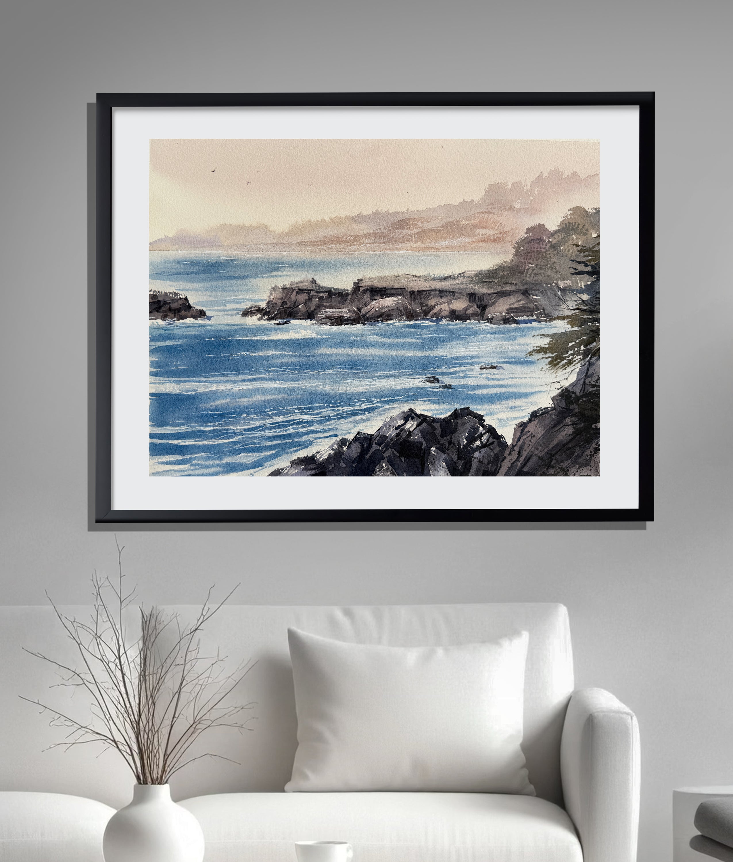Pacific Edge: Cliffside Calm