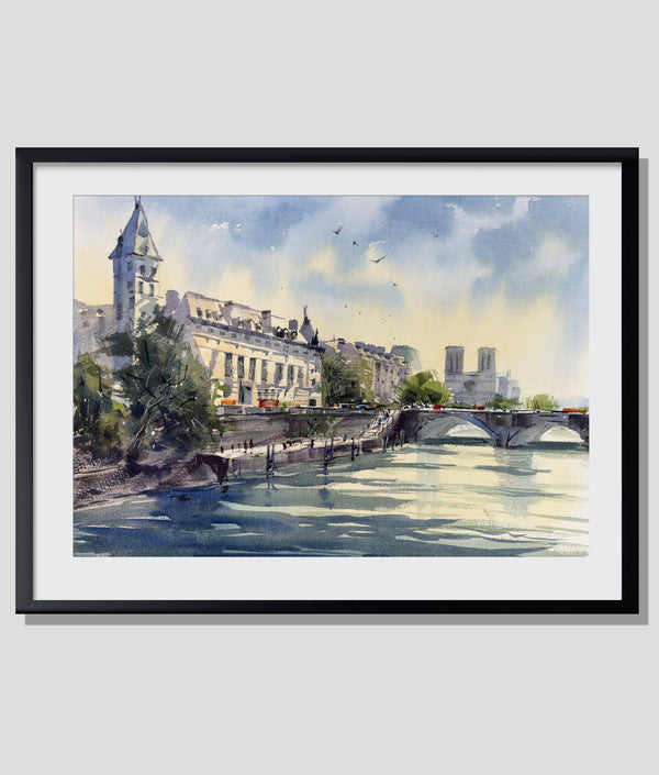 Seine at Dawn