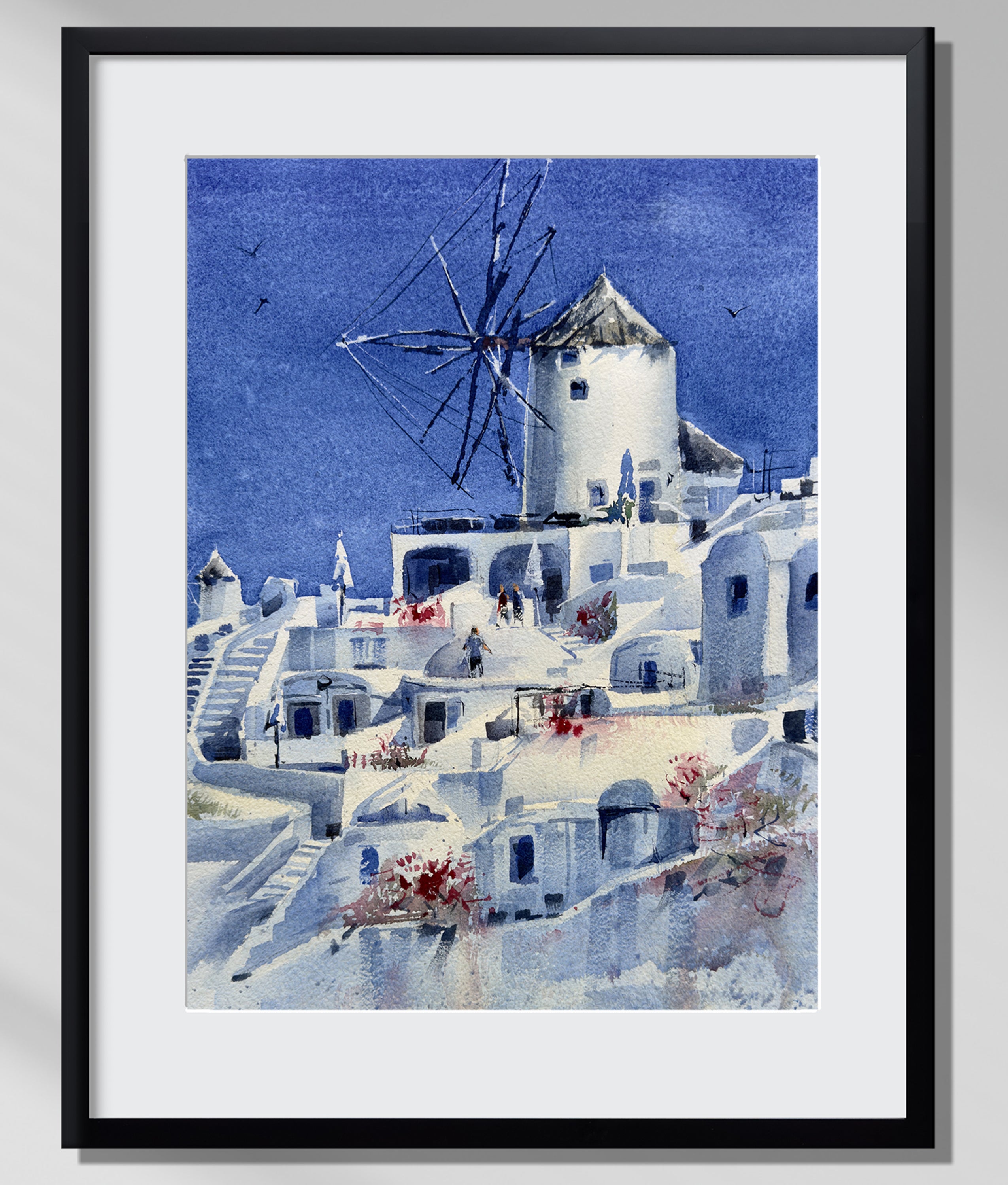 Santorini Windmill