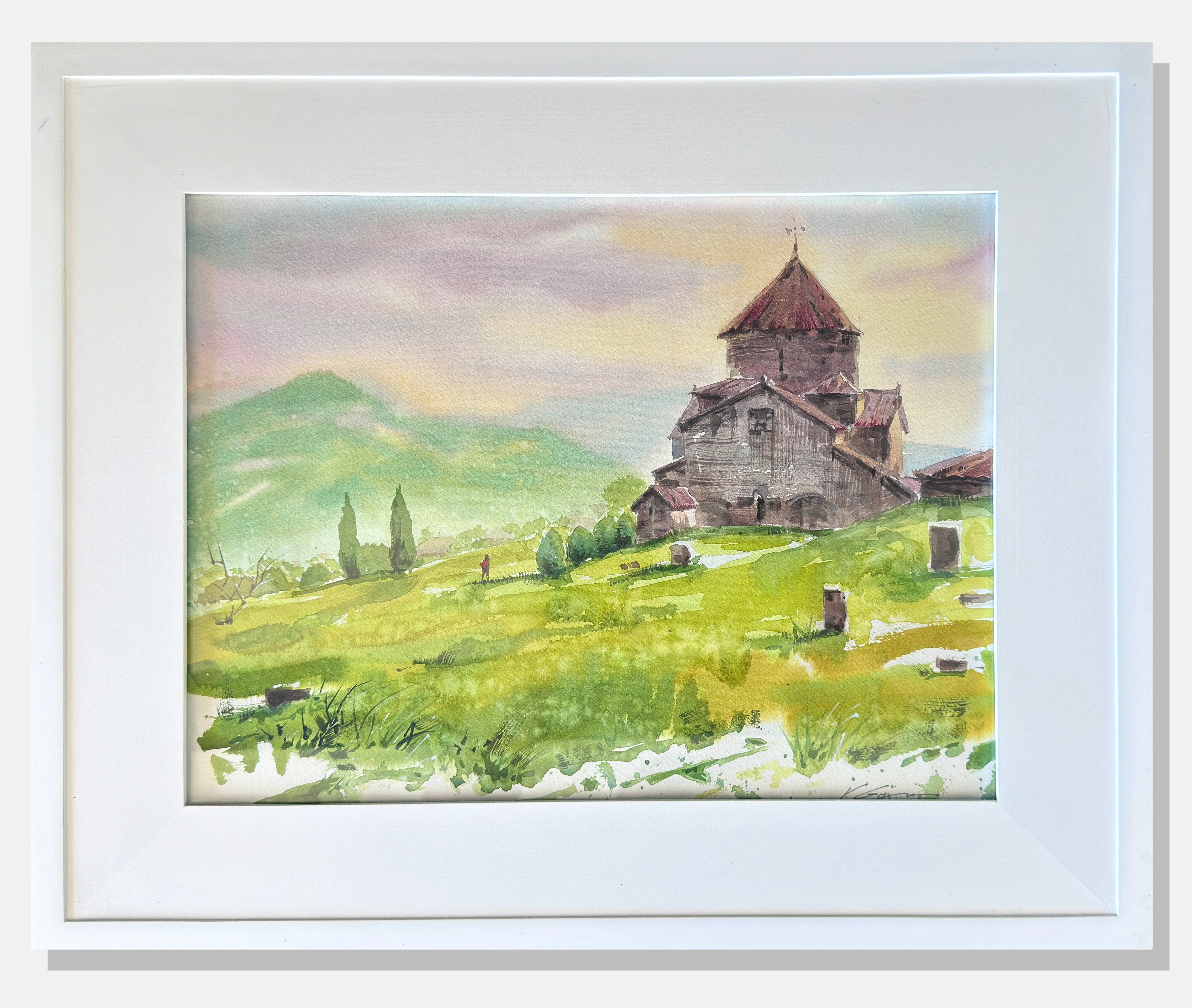 Haghartsin Dilijan Armenia - Watercolors by Vahe 