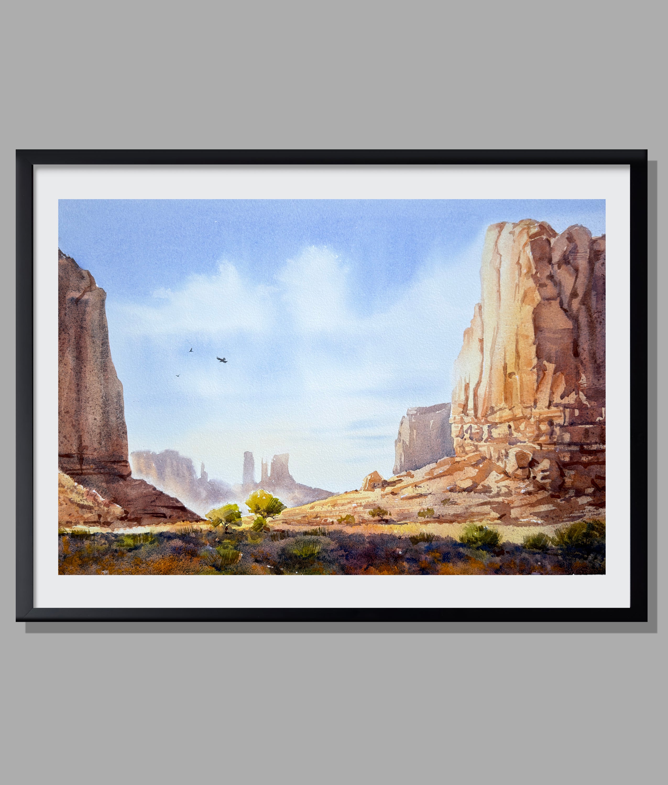 Monument Valley Watercolor