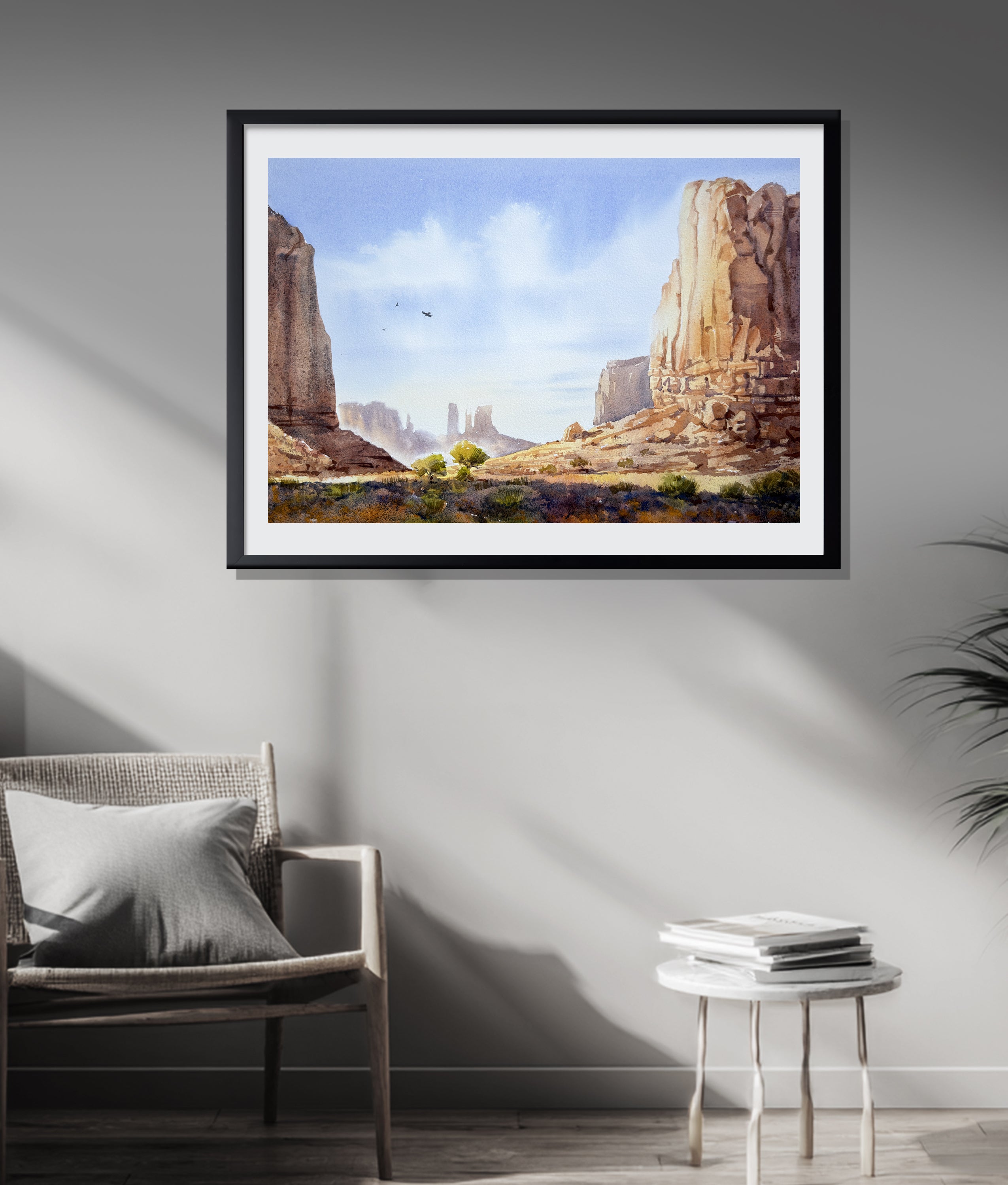 Monument Valley Watercolor