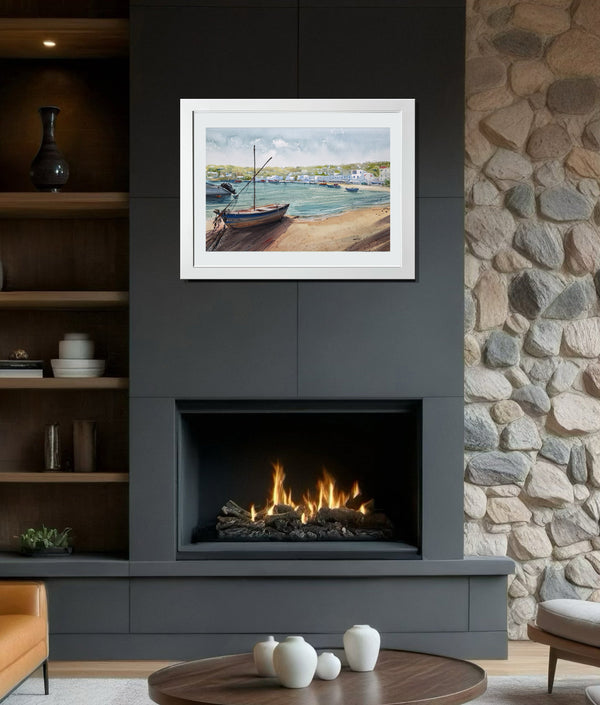 Mykonos, Greece - Watercolors by Vahe 