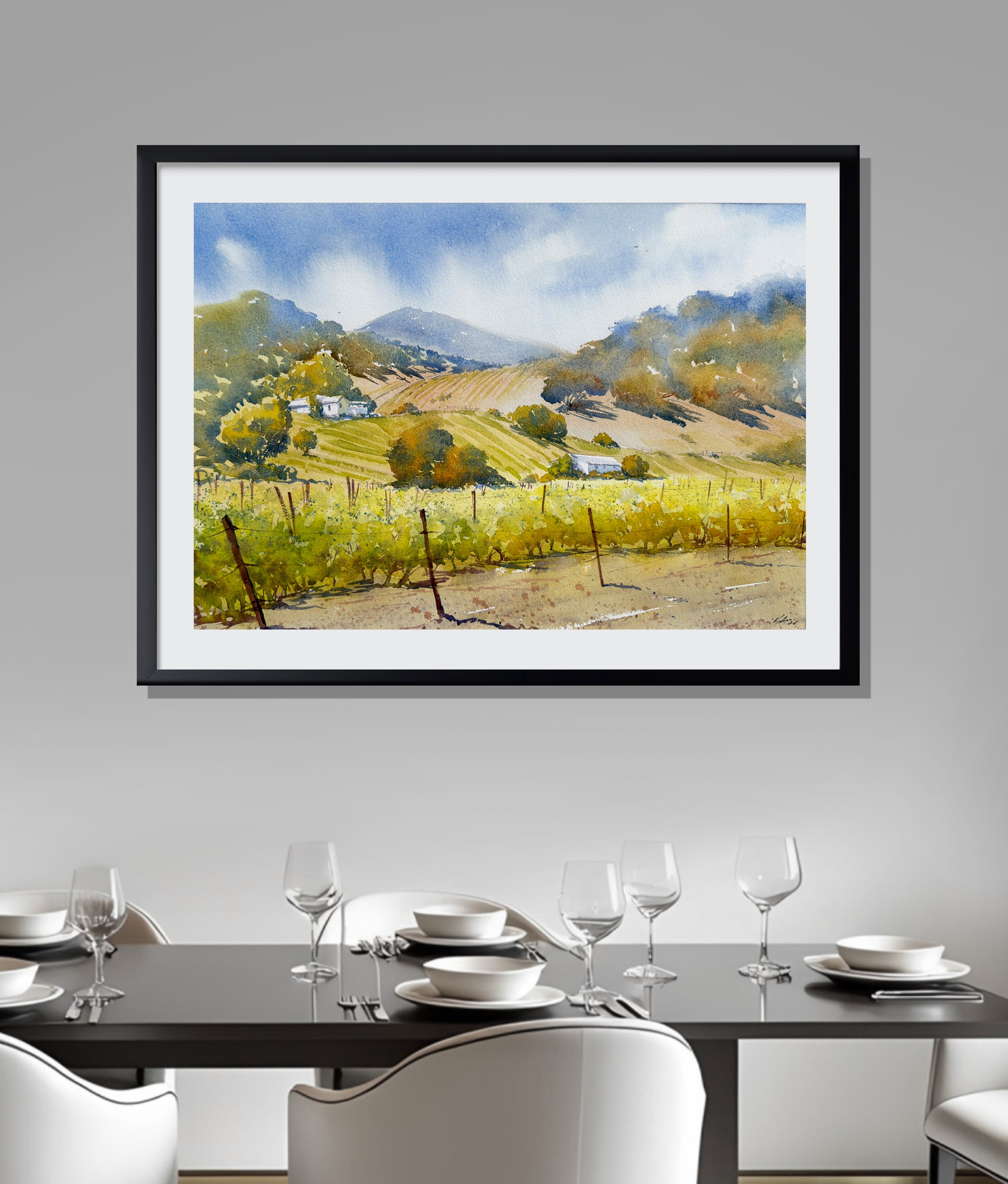 Golden Hills of Napa