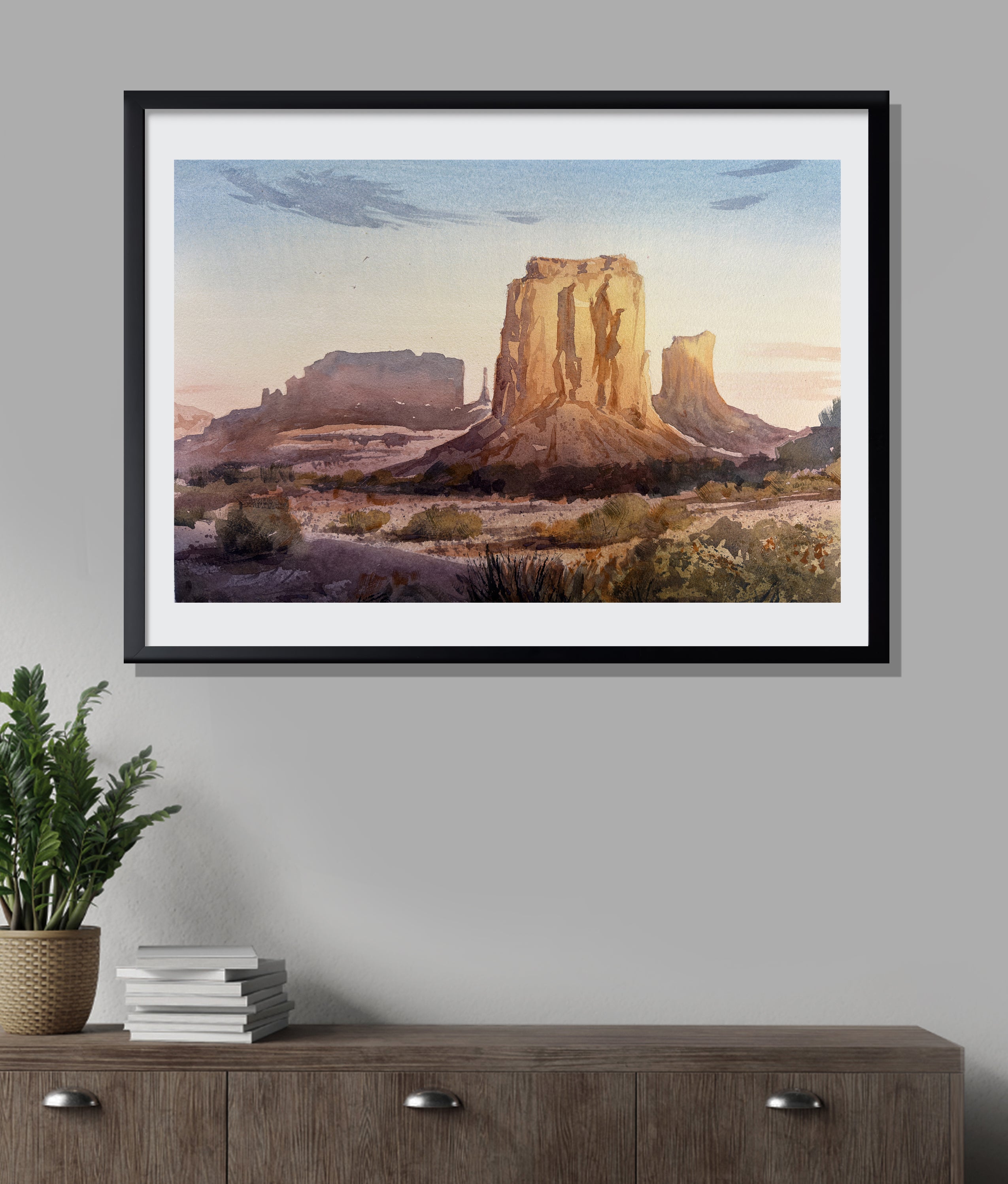Golden Hour Red Buttes