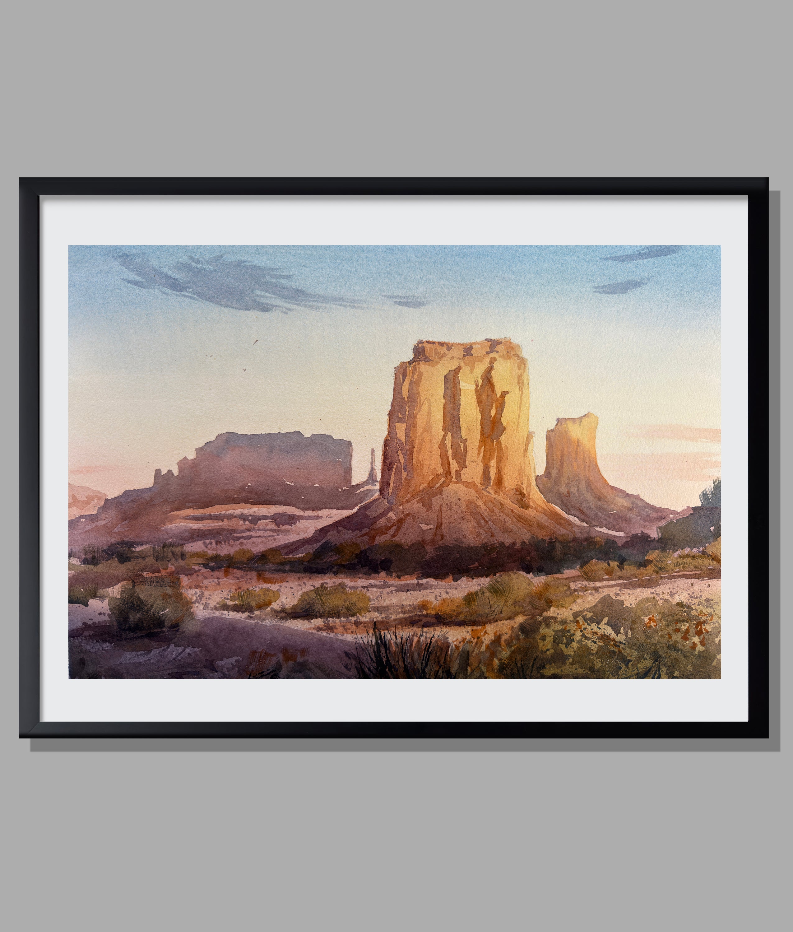 Golden Hour Red Buttes