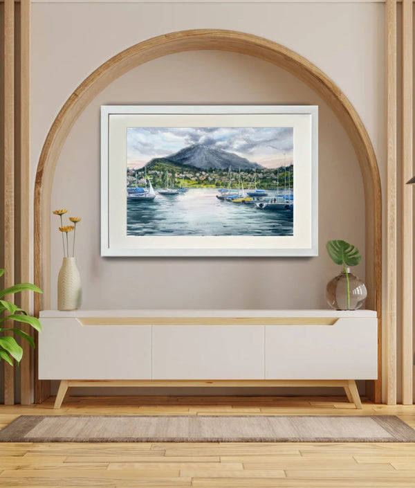 Spiez, Switzerland - Watercolors by Vahe 