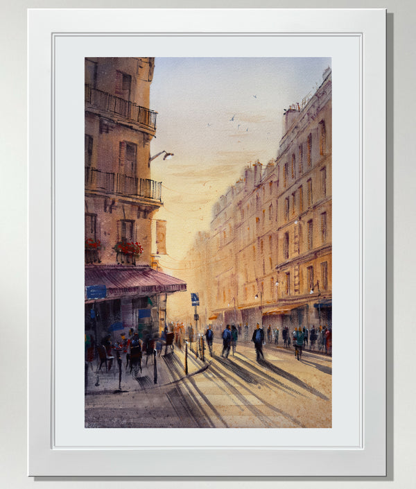 French Streets Aglow