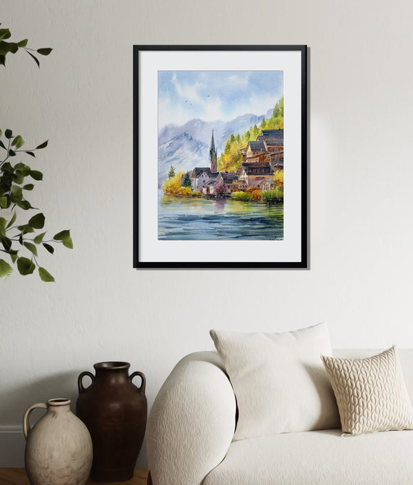 Serene Shores of Hallstatt