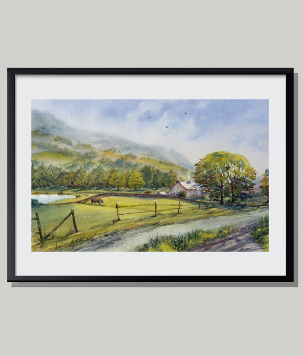 Tranquil Valley in the Lake District