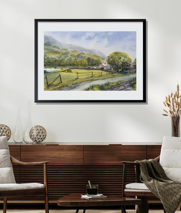 Tranquil Valley in the Lake District