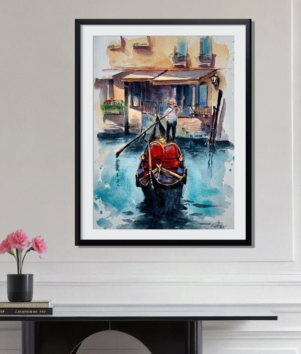 Gliding Through Venice