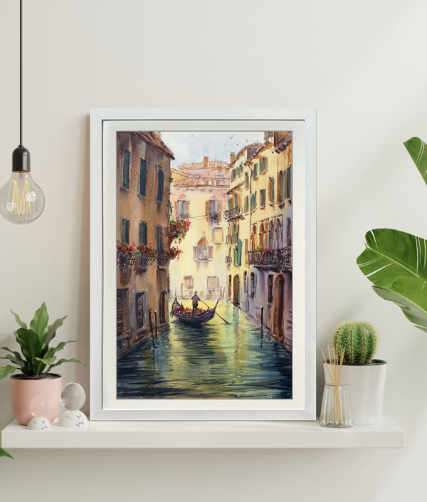 Venice, Italy - Watercolors by Vahe 