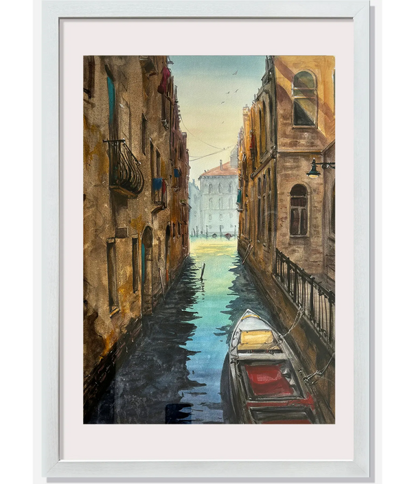Venice Italy - Watercolors by Vahe 