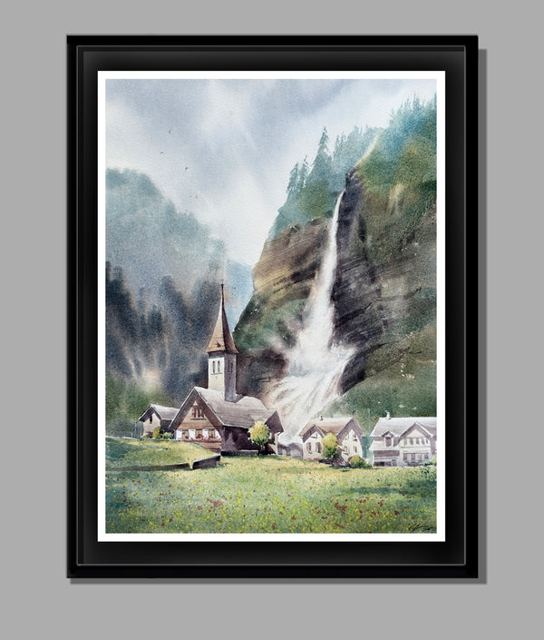 Village Beneath the Falls