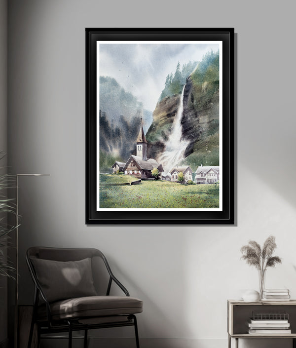 Village Beneath the Falls