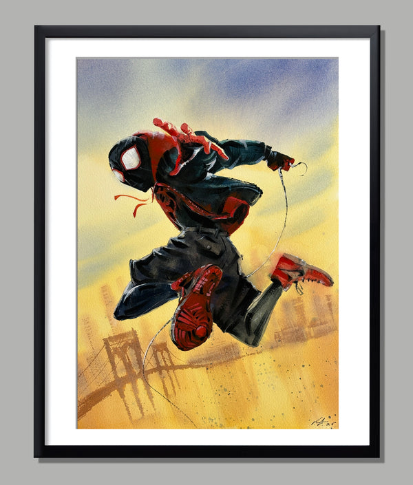 Spider-Man Watercolor