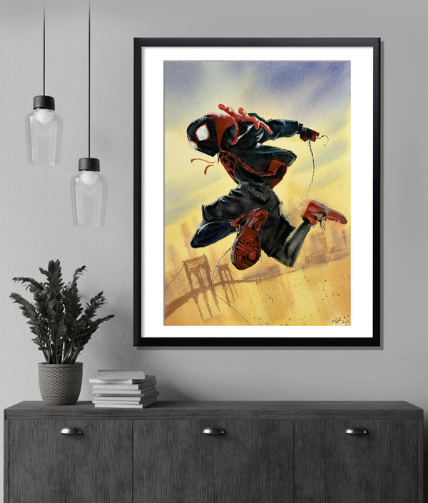 Spider-Man Watercolor