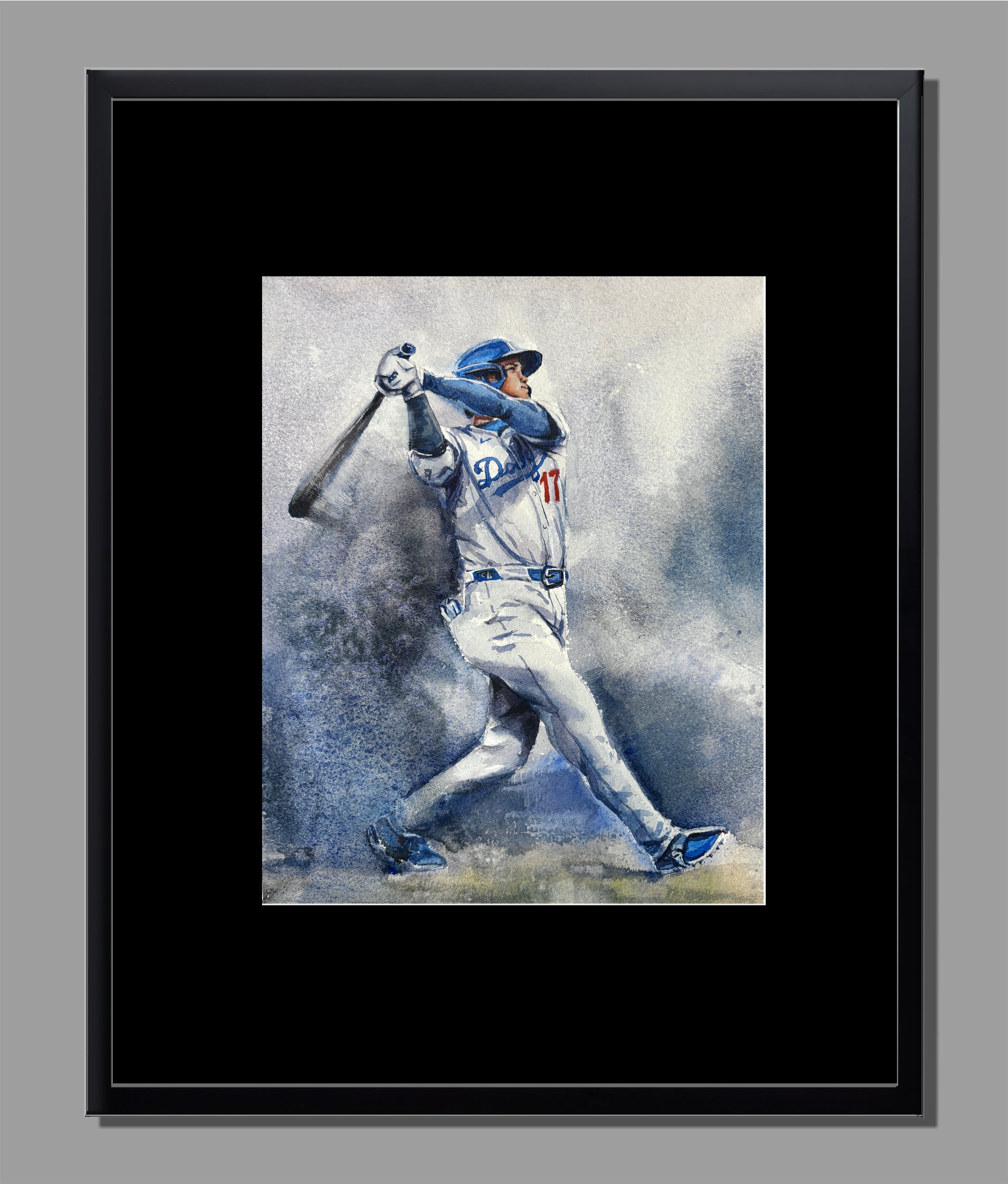 Shohei Ohtani Watercolor