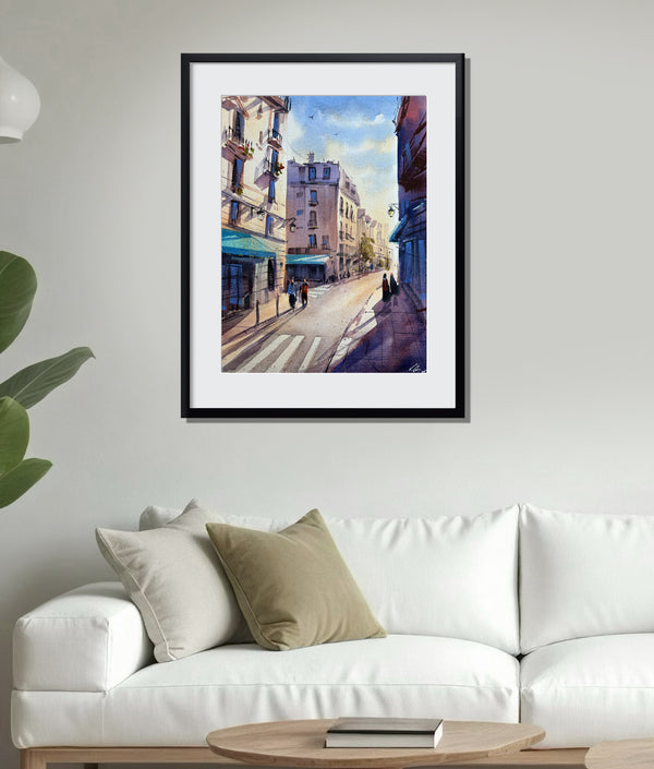 Parisian Sunset Stroll