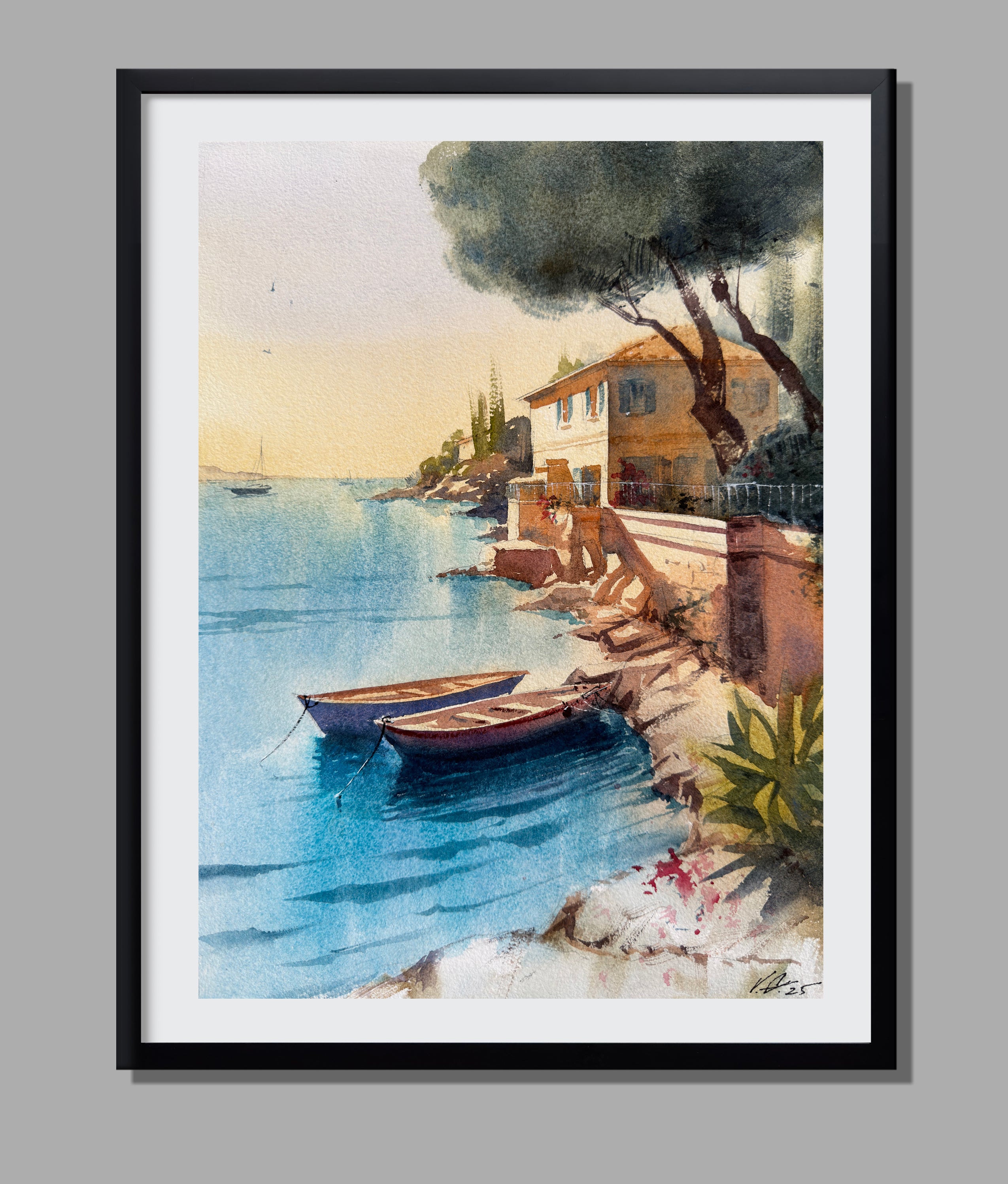 Boats in Tranquil Waters