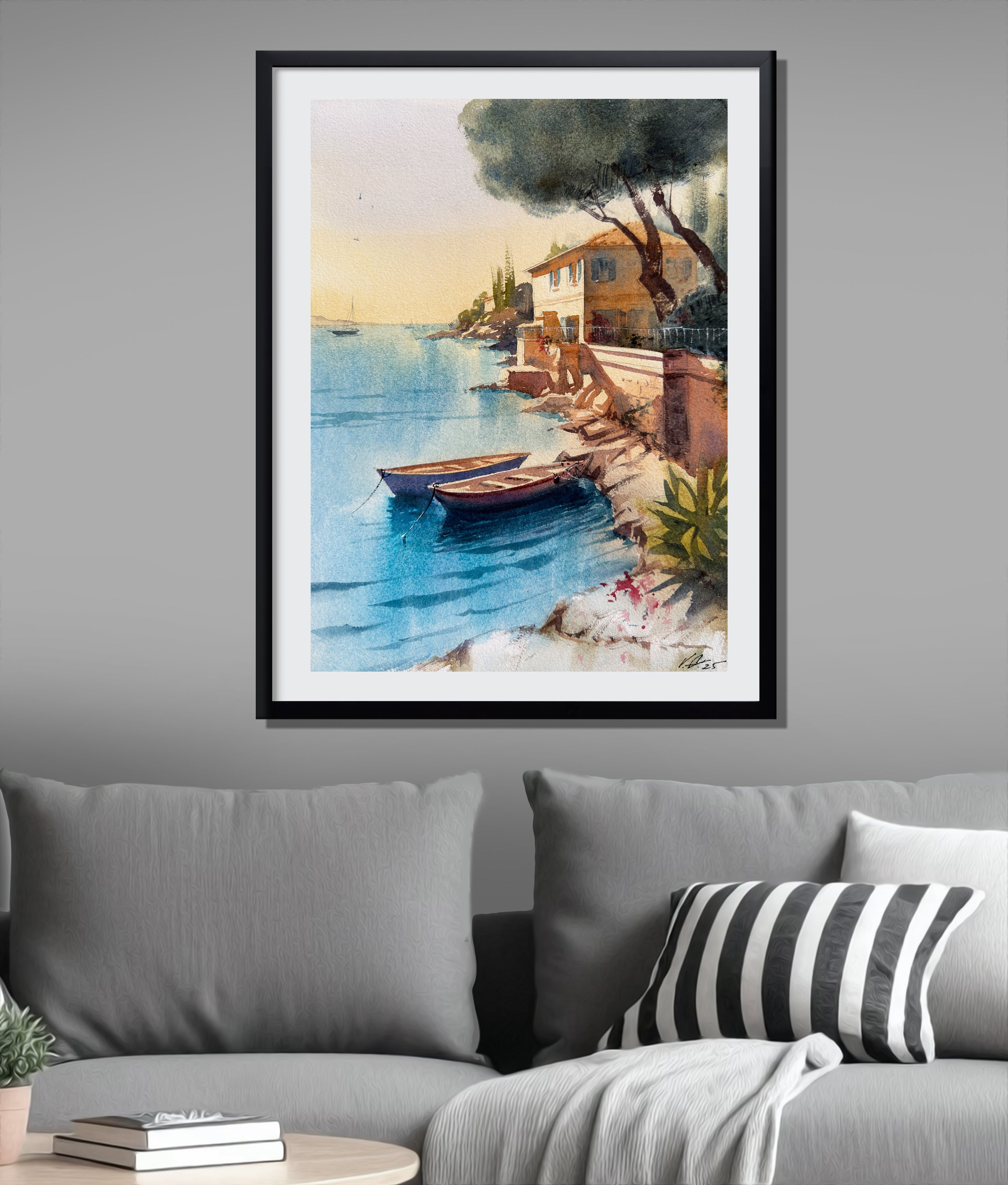 Boats in Tranquil Waters