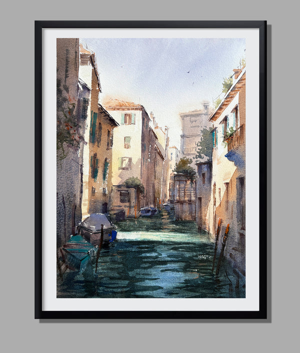 Tranquil Waters of Venice