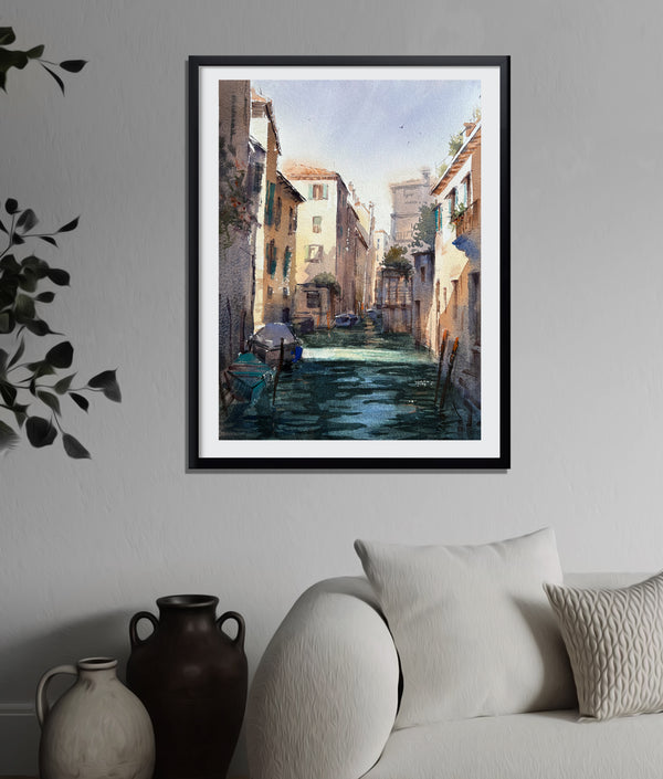 Tranquil Waters of Venice