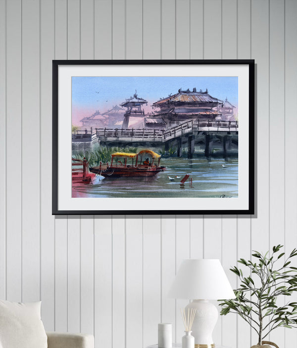 Serenity by the Pond