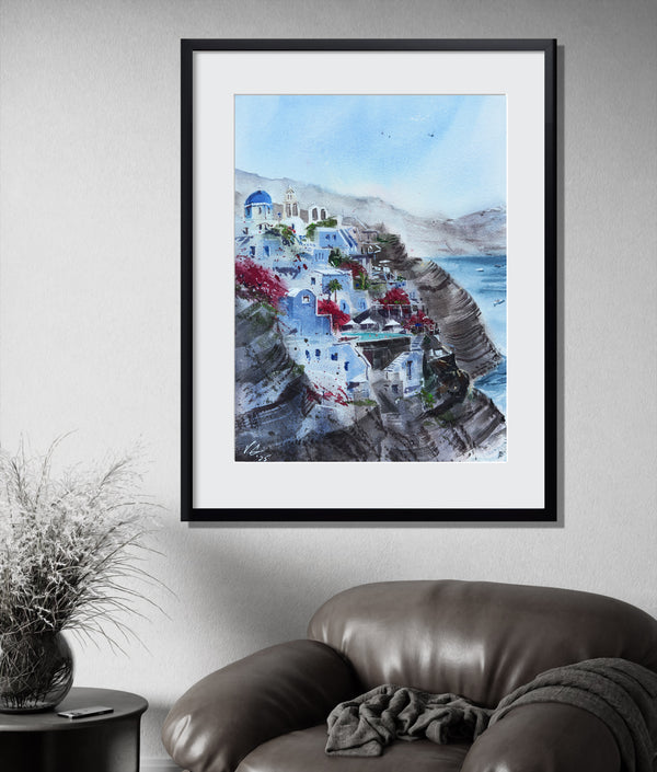 Cliffside Charm of Oia